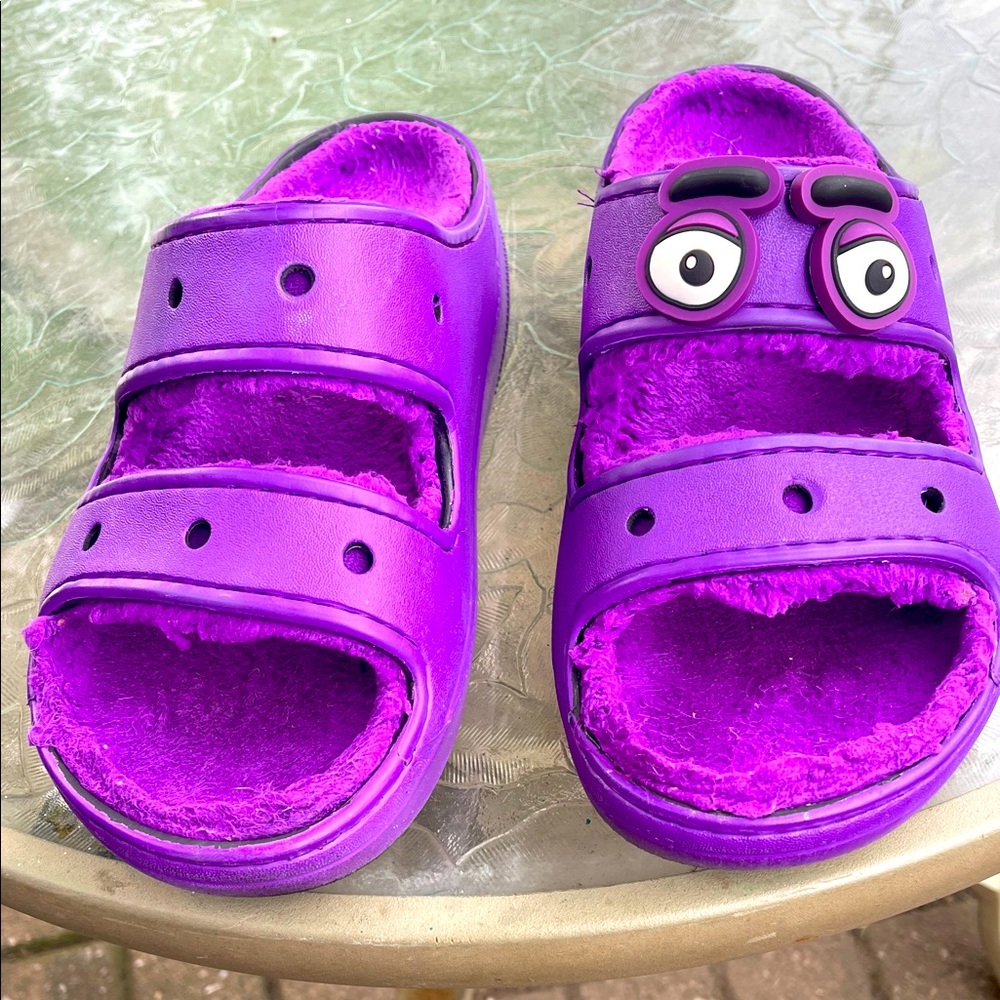 McDonald Purple Grimace Crocs